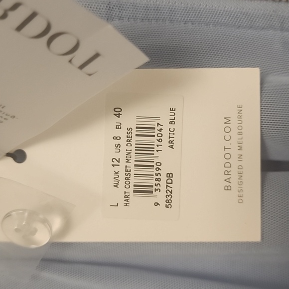 NWT Bardot blue mini dress - Picture 9 of 10